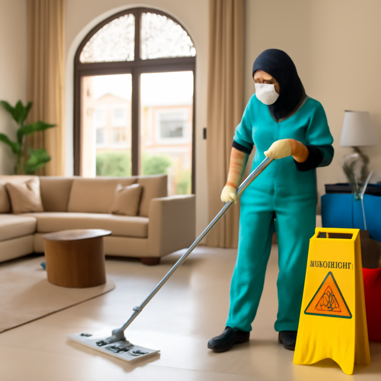 تنظيف طوارئ مباني تجارية في دبي: استجابة سريعة لا مثيل لها
